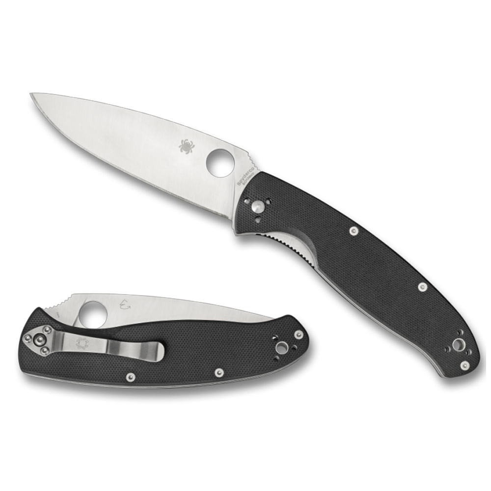 Spyderco Resilience Fällkniv Satin