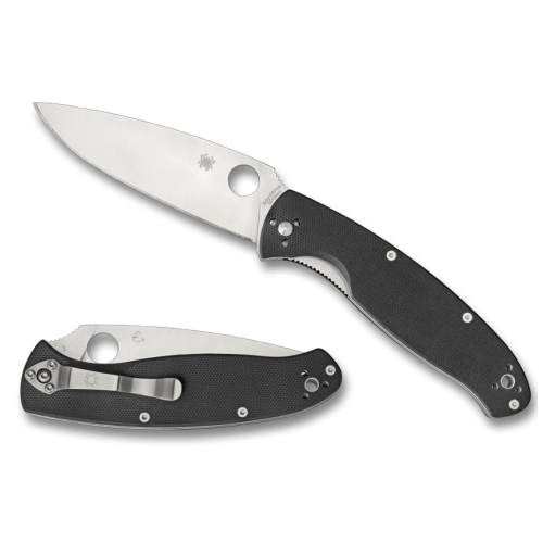 Spyderco Resilience Fällkniv Satin