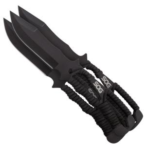 SOG Kastknivset Lindad paracord Stainless