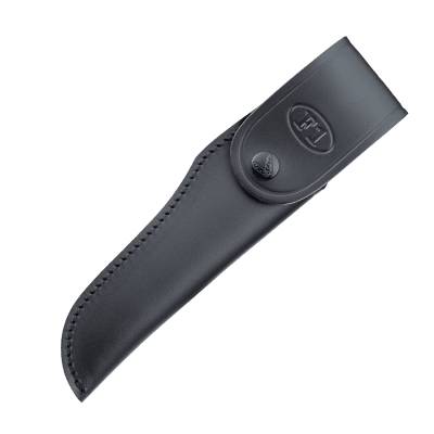 Fällkniven F1 Läder Knivfodral Svart