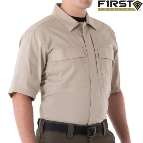 First Tactical BDU Kortärmad tröja Khaki