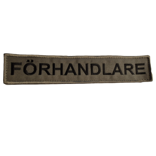 Stort Förhandlare Patch