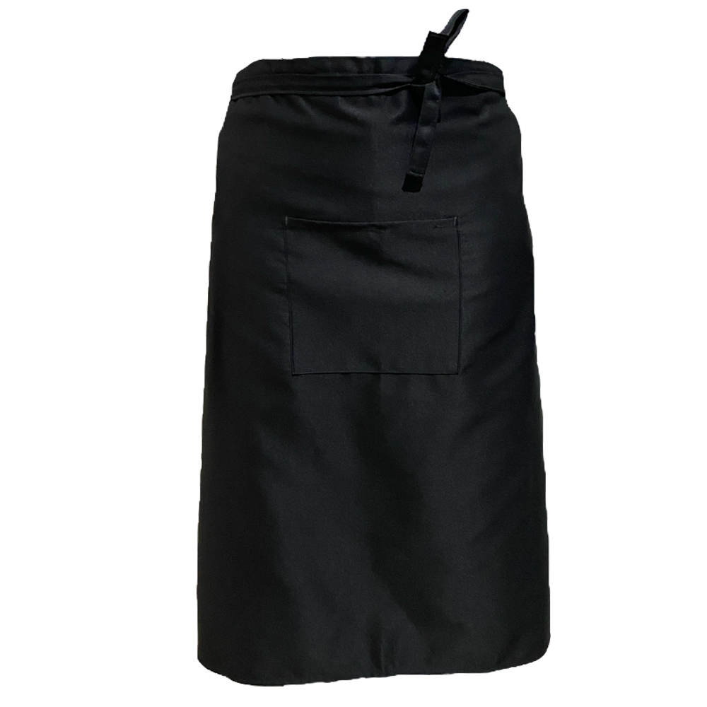 Unisex Svart Midjeförkläde
