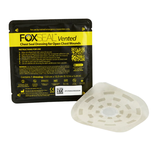 Foxseal Vented Chest Seal Svensk/Norsk Sjukvård