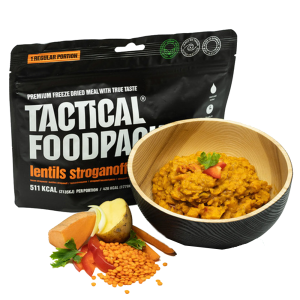 Tactical Foodpack Lentils Stroganoff