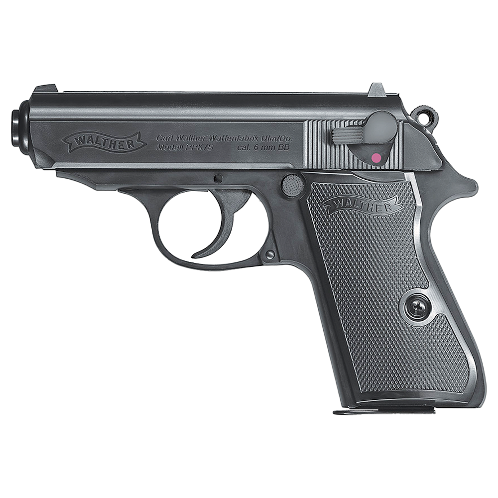 Walther PPK/S Airsoft Fjäder Pistol 6mm