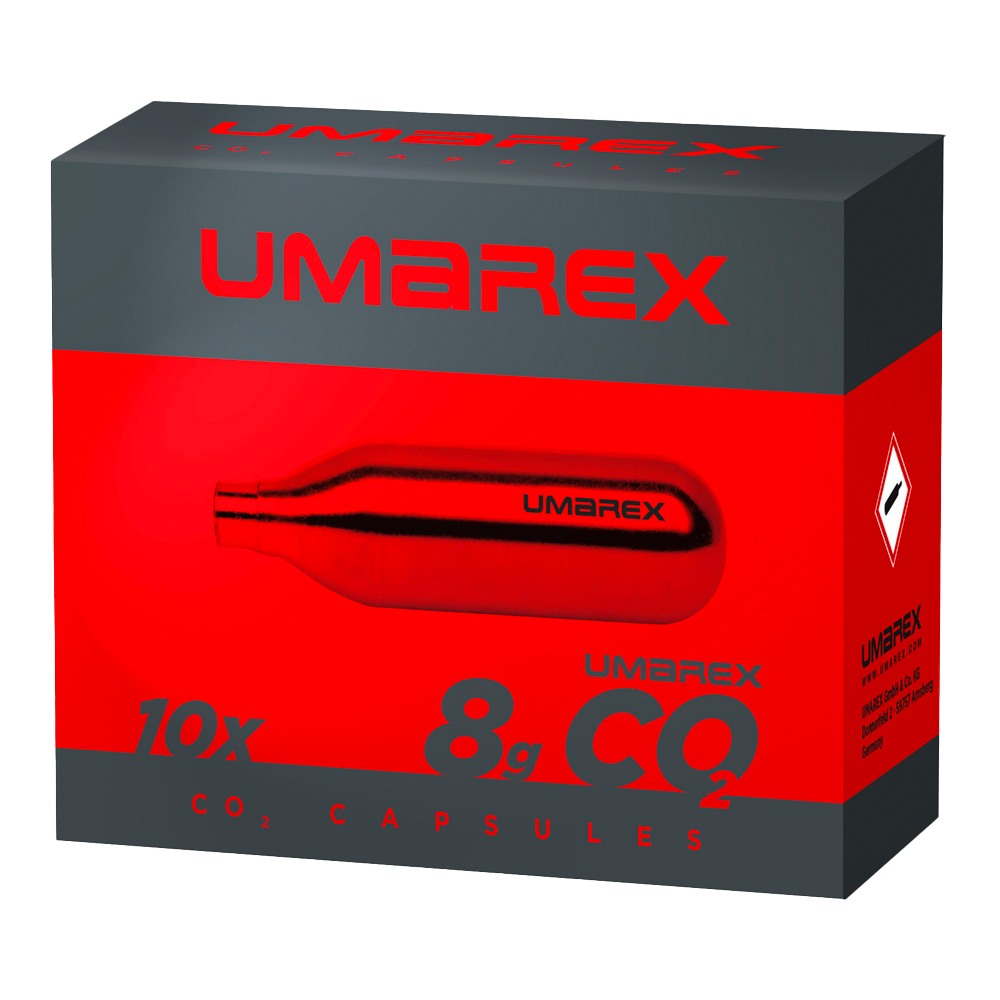 Umarex Co2 Kolsyrepatroner 8g 10-pack