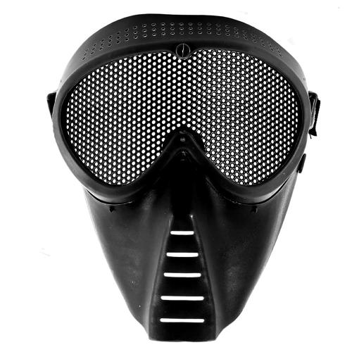 Evelox Stålmask med Nätglas – Svart