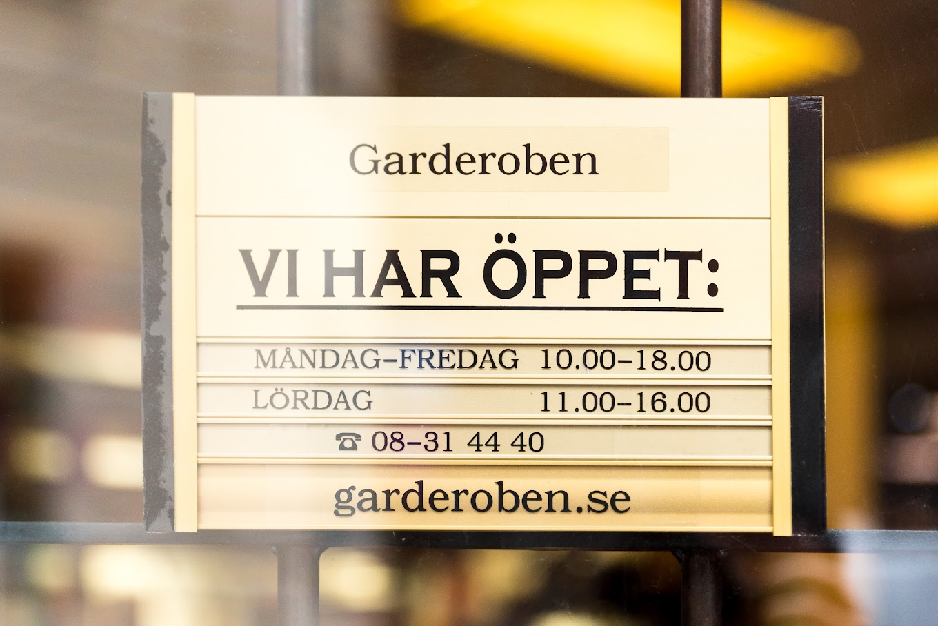 När har ni öppet?