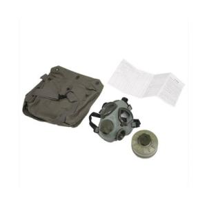 Gas mask M9 med filter och tillhörande väska
