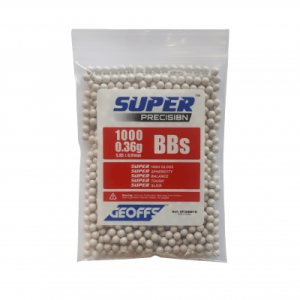 Geoffs Natural Precision BBs 0.36g 1000-pack