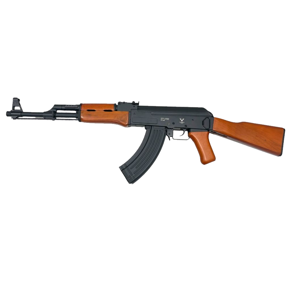 Huntsman Arms AK47 CO2 Gevär – 4.5mm .177 Kaliber – Svart