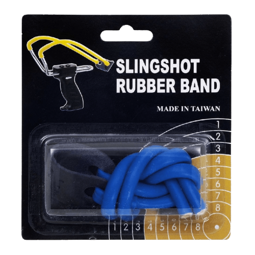 Haller Reserv gummiband Slangbella Blå