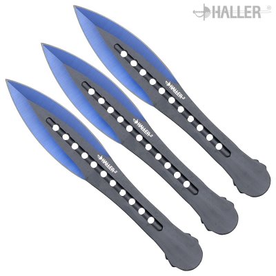 Haller Kastknivset 3-pack Blue Edge