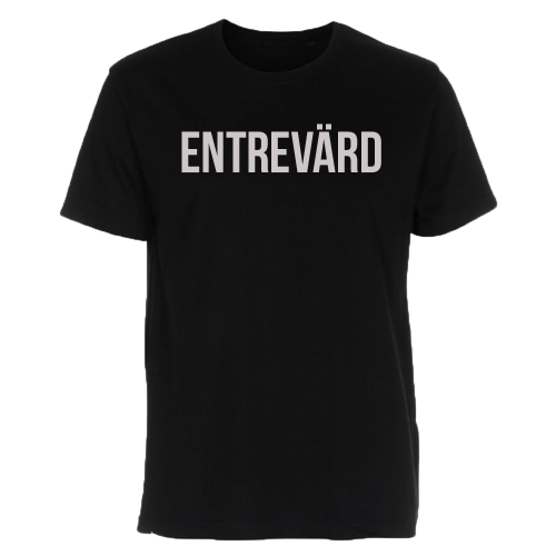 Entrevärd T-shirt Svart