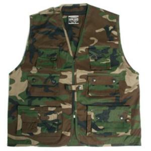 Mil-Tec Jakt Fiske Fritidsväst Woodland