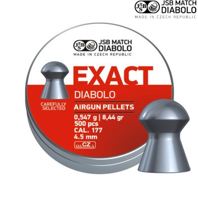 JSB EXACT Luftgevär Ammunition 4,5mm 500-pack