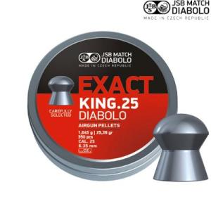 JSB Exact King Luftgevär Ammo 6,35mm 350-pack