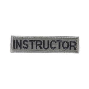 Liten Instrutor Patch Kardborre -12 Grå