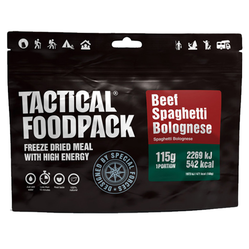 Tactical Foodpack Beef Spaghetti Bolognese