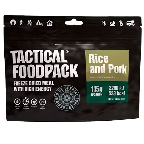 Tactical Foodpack Rice and Pork