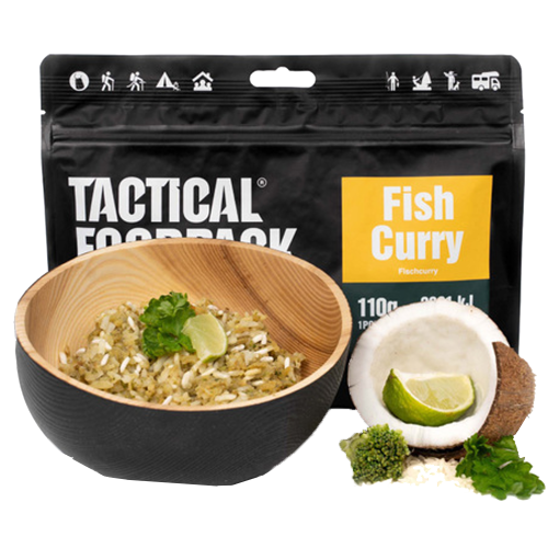 Tactical Foodpack Fish Curry and Rice