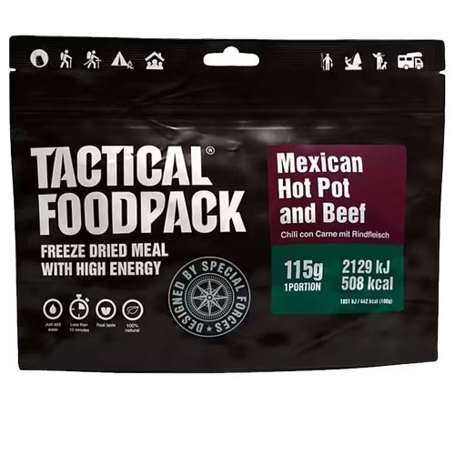 Tactical Foodpack Mexican Hot Pot and Beef