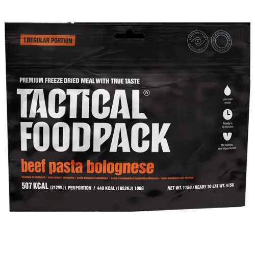 Tactical Foodpack Beef Pasta Bolognese
