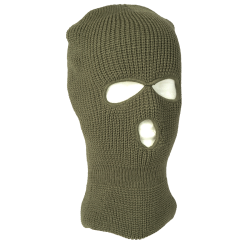 Mil-Tec Balaclava 3-hålshuva Akryl