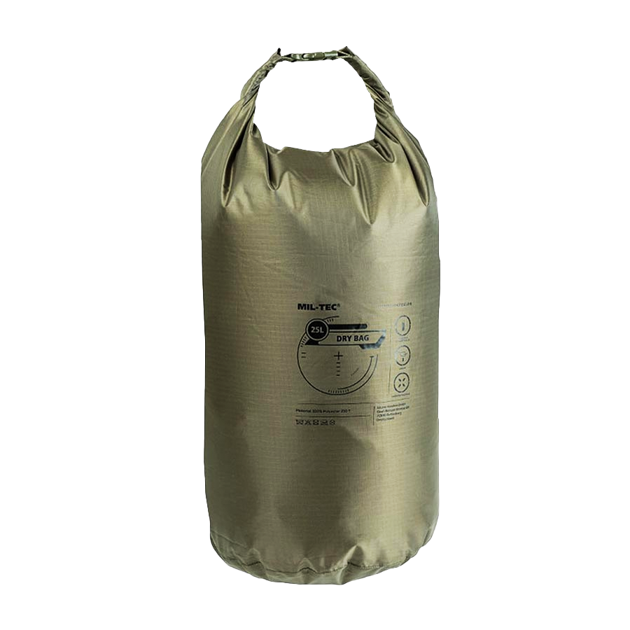 Mil-Tec Drybag 25L Olivgrön
