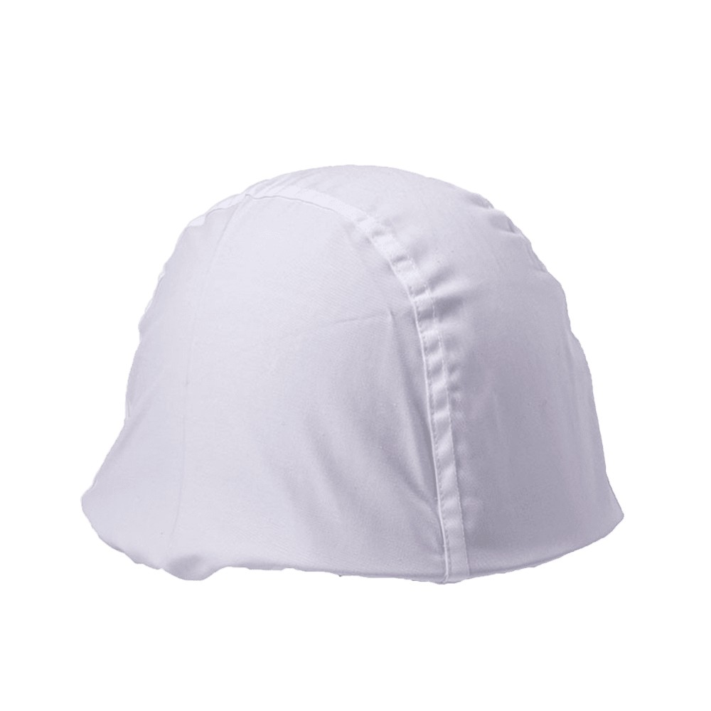 NATO Combat Hjälm Överdrag Använd Vit