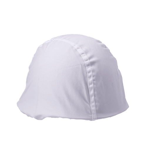 NATO Combat Hjälm Överdrag Använd Vit