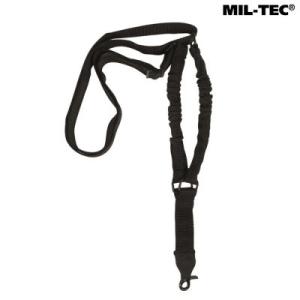 Mil-Tec Taktisk Sling Bungee Gevärsrem 1-point Svart