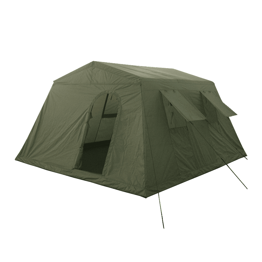 Tält 6 manns Familjetält Olivgrön