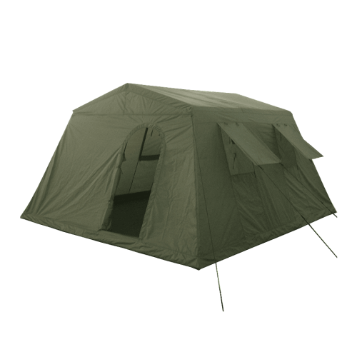 Tält 6 manns Familjetält Olivgrön