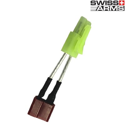 Swiss Arms Mini Tamiya vers T-Dean Batteri Adapter Airsoft