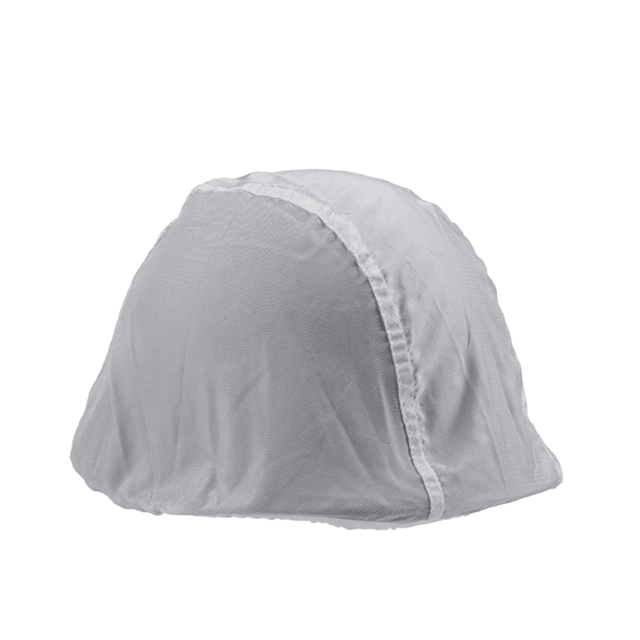 NATO Combat PES Hjälm Överdrag Använd Vit