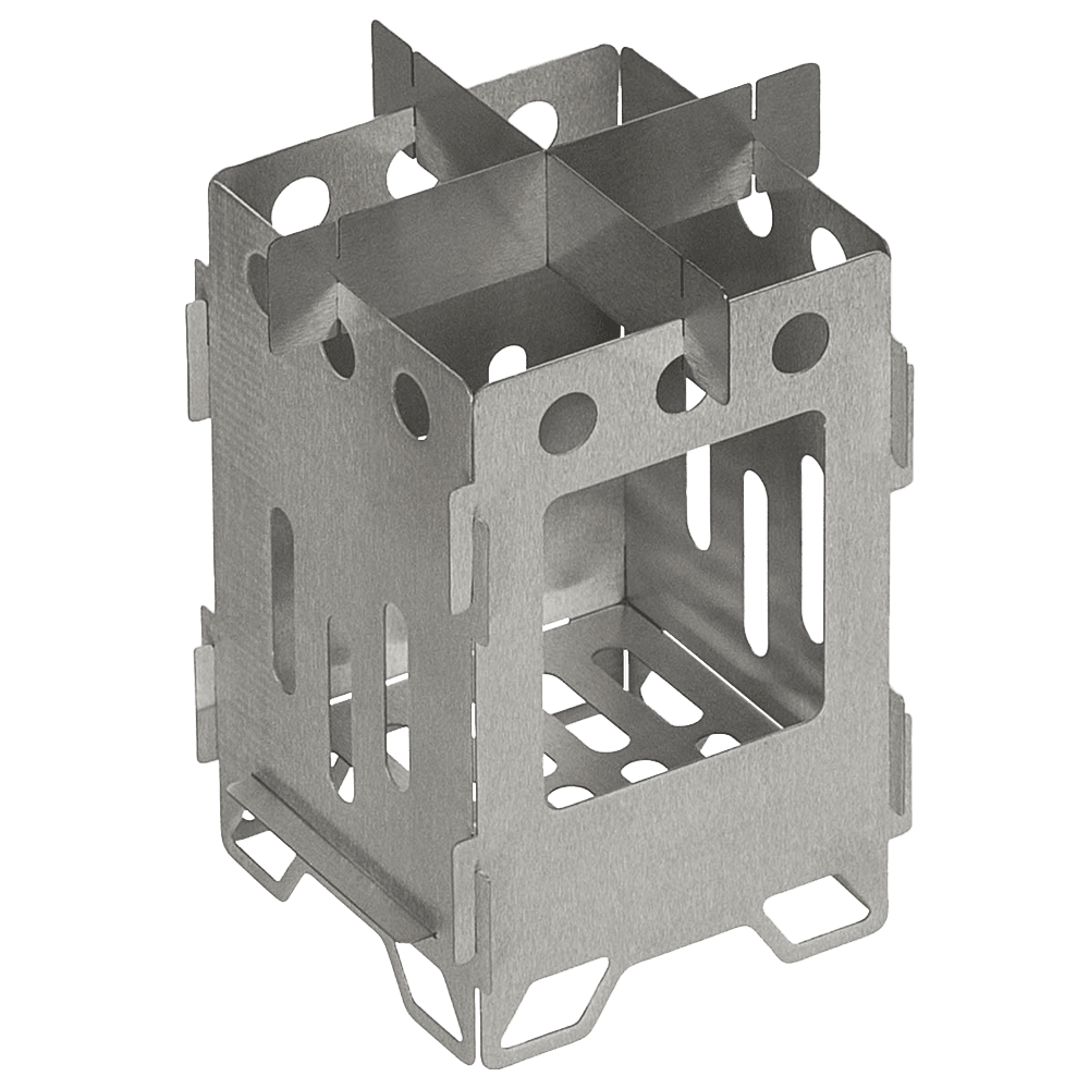 Vedeldad Spis Hobo Friluftskamin Hopfällbar Stainless Steel