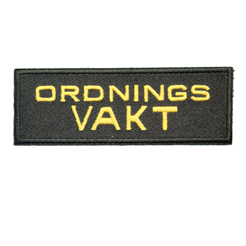 Ordningsvakt Tygmärke - Patch