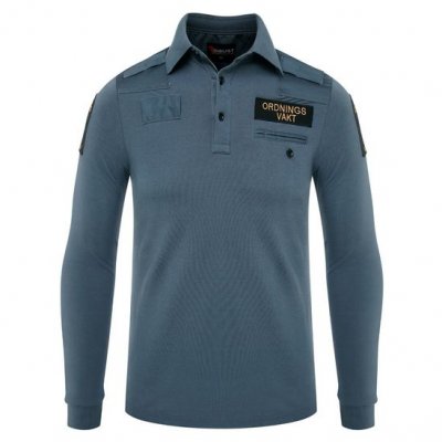 Robust OV Långärmad Piké Tröja Ordningsvakt