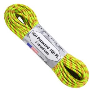 Paracord 30 Meter, Neon Sun