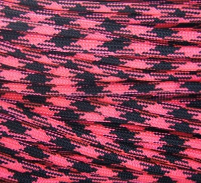 Paracord 30 meter pink blaze