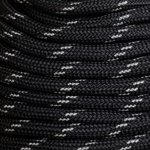 Paracord 30 meter Svart/Reflex
