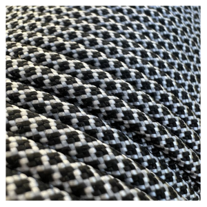 Paracord 550 Typ III, Svart Vit orm