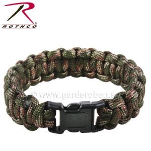 Rothco Paracord Armband Woodland