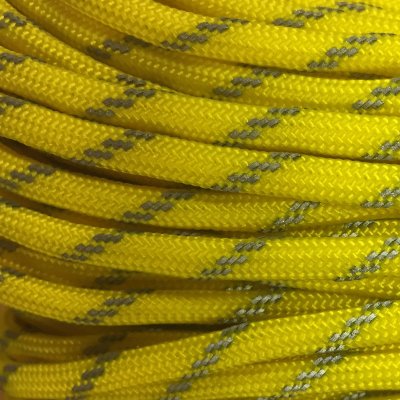 Paracord 30 meter Neongul/Reflex