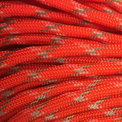 Paracord 30 meter Neonorange/Reflex