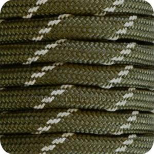 Paracord 30 meter Grön/Reflex
