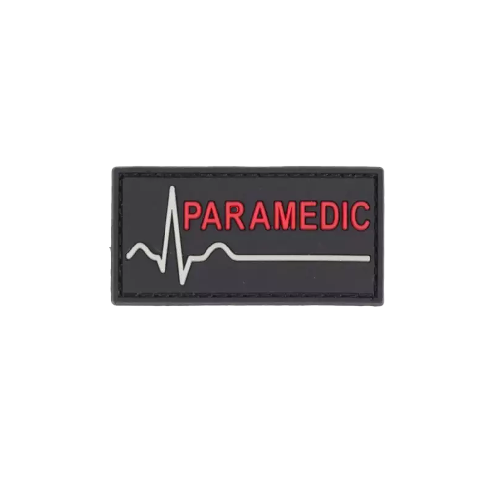 Paramedic Rubber 3D Patch