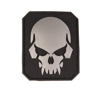 PVC Patch Dödskalle